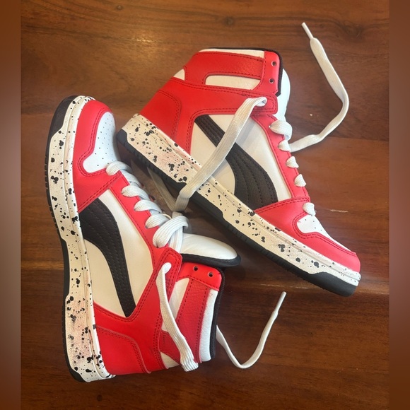 Puma Rebound LayUp Speckle Sneakers JR. - Picture 3 of 9